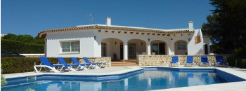 Alquilar casa en Menorca - playa